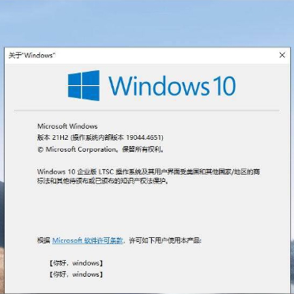 微軟正版操作系統 windows 10 Enterprise2019 LTSC-32bit